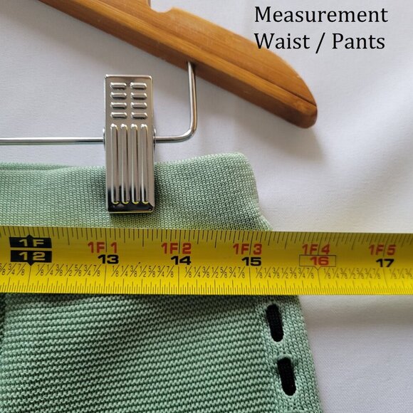 MISOOK Color Block Striped Knit Top 2 Piece Tunic and Pants Set (Size: Large) - Picture 15 of 16